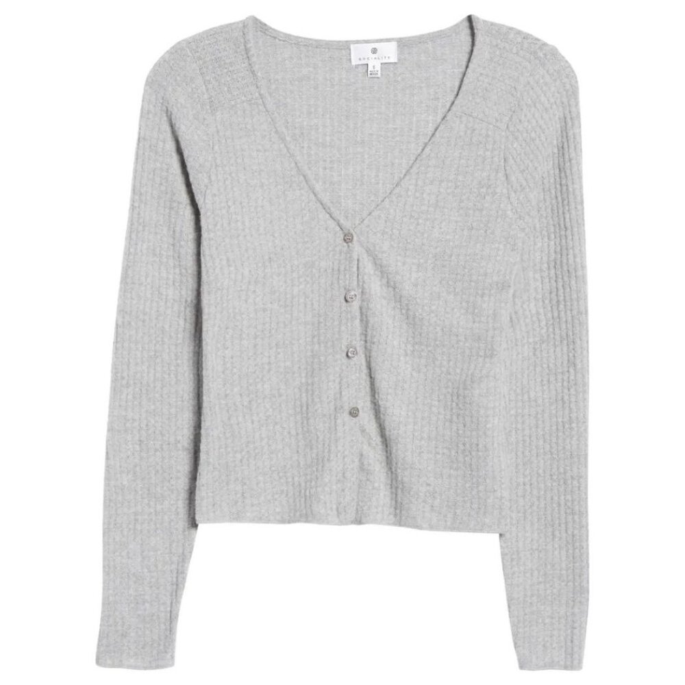 SOCIALITE Button Up Cardigan